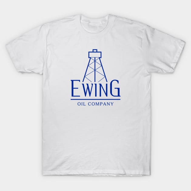 Ewing Oil Company Dallas TShirt TeePublic